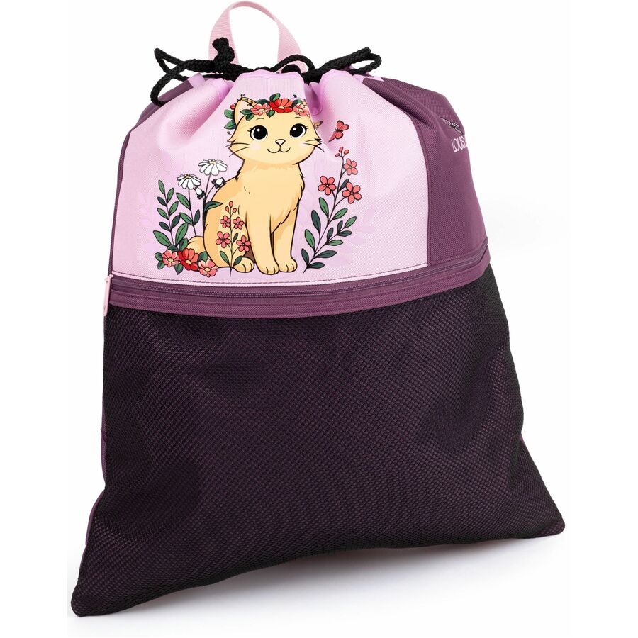 SAC FOURRE LG CHAT FILET BRET - SAC A DOS,LUNCH,ETUIS A CRAYON - GEOCAN