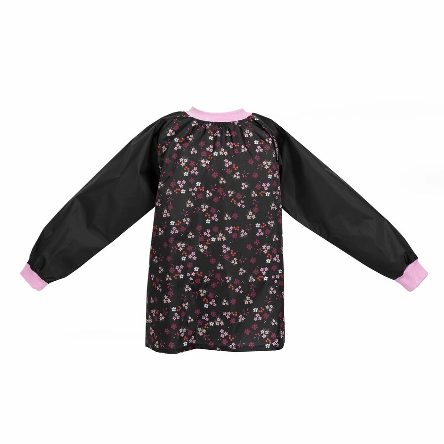 TABLIER LG FLORAL 6-8ANS IMP - SAC A DOS,LUNCH,ETUIS A CRAYON - GEOCAN