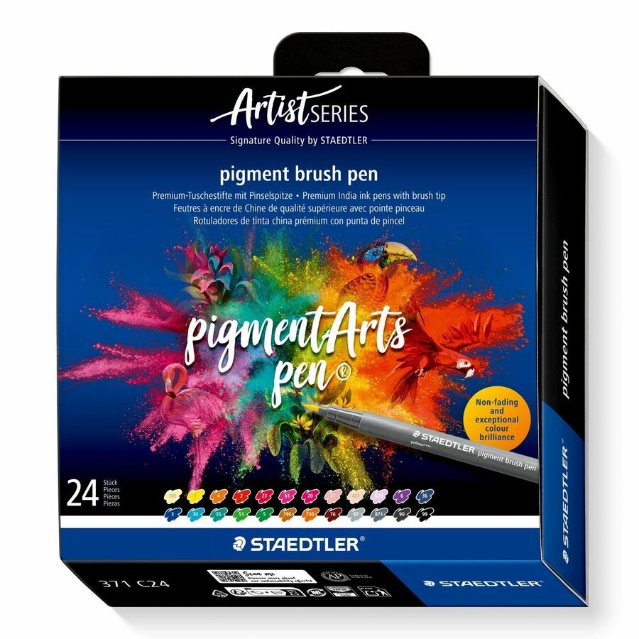 Feutre de coloriage pte pinceau ( 24 ) - INSTRUMENTS D'ECRITURE - STAEDTLER-MARS