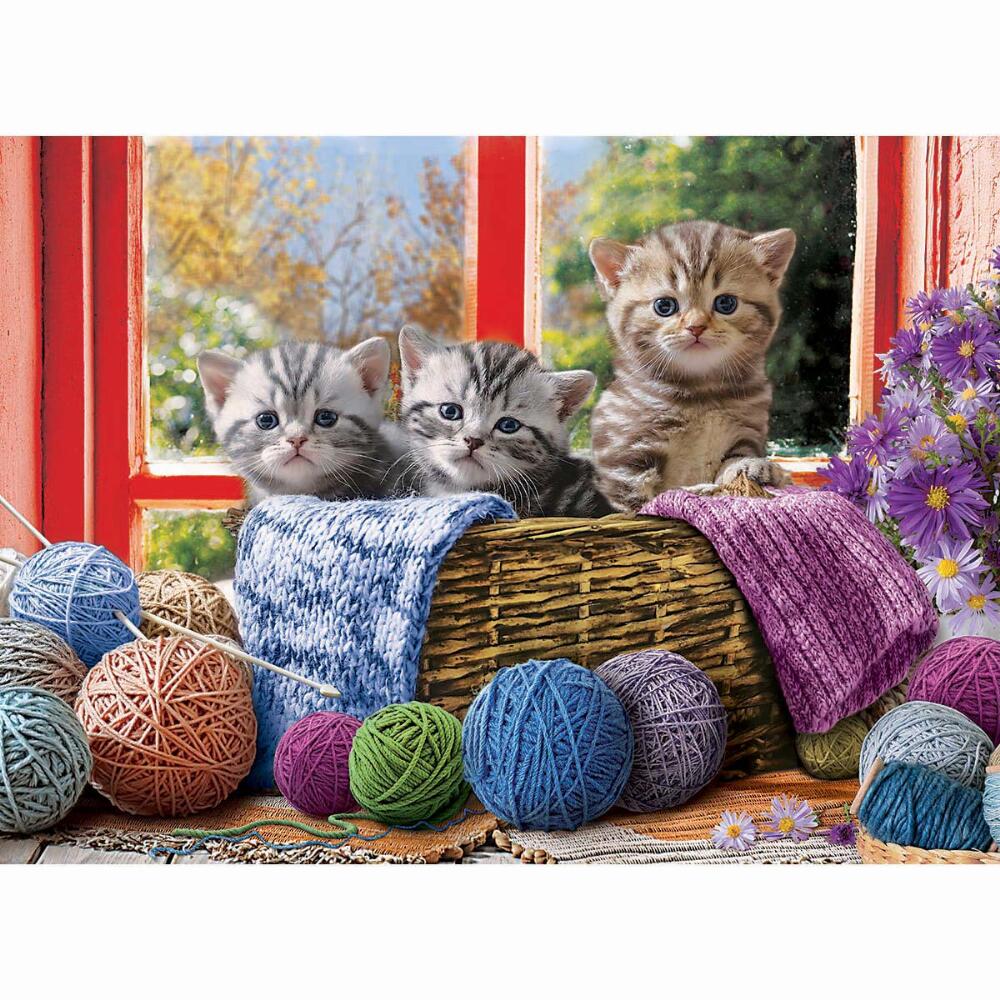 Eurographics - Chatons au tricot, 500XL - - EUROGRAPHICS
