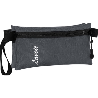 LAVOIE ETUI DOUBLE ANTHRACITE - SAC A DOS,LUNCH,ETUIS A CRAYON - Lavoie