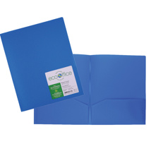 Portfolio à 2 pochettes, bleu foncé - RELIURES & PRESENTATION - AVANDIUM