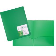 Portfolio à 2 pochettes, vert foncé - RELIURES & PRESENTATION - AVANDIUM