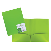 Portfolio à 2 pochettes, vert - RELIURES & PRESENTATION - AVANDIUM