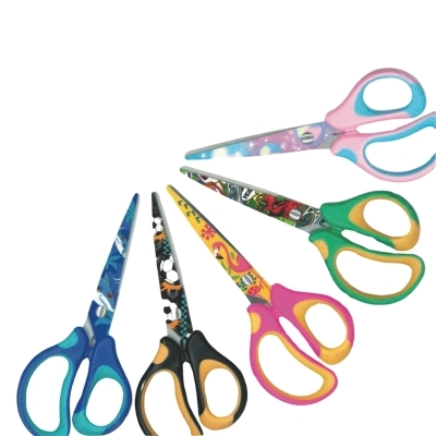 CISEAUX 15CM SEMI-POINTU FANTAISIE - SCOLAIRE - ARDA