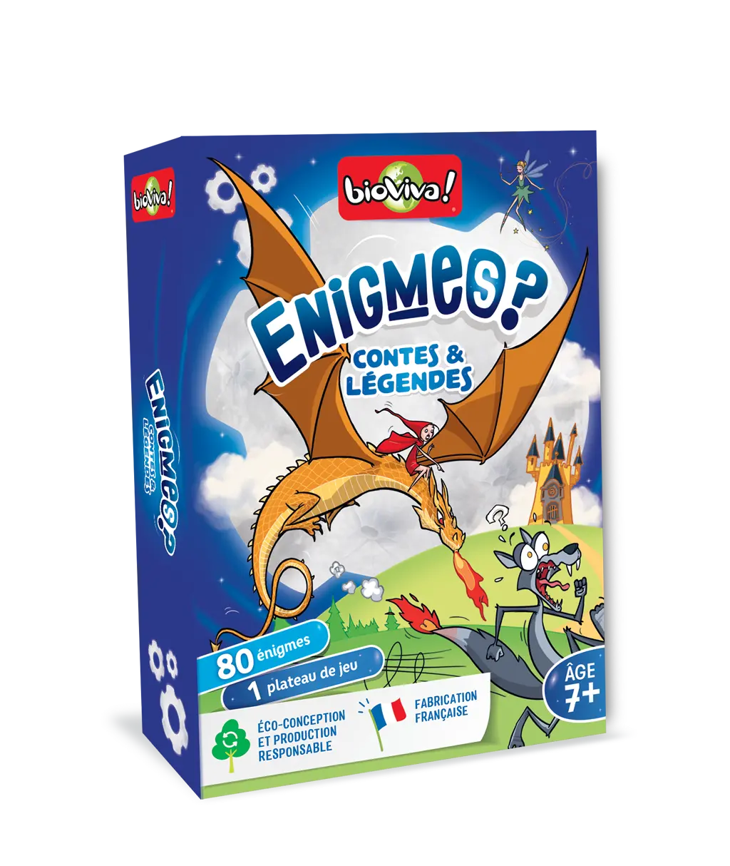 ENIGMES? CONTES ET LEGENDES - JEUX ÉDUCATIF - BIOVIVA