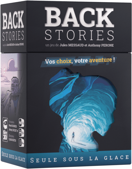 Back Stories - Seule sous la glace - JEUX DE SOCIÉTÉ ET FAMILLE - LA BOITE DE JEU