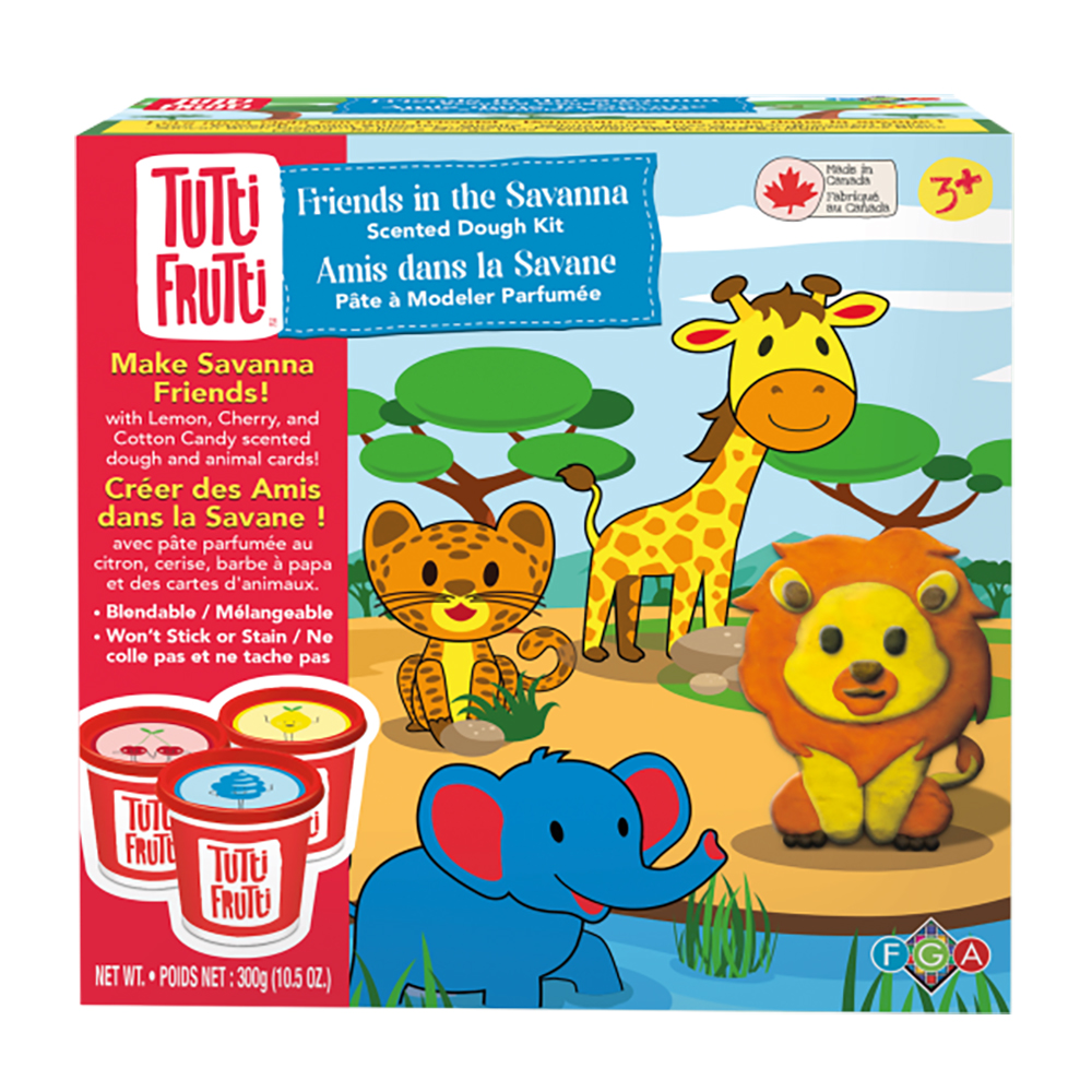 Tutti Frutti - Amis dans la savane BIL - JOUET DIVERS - TUTTI FRUTTI