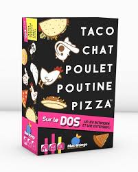 Taco chat poulet... Sur le dos (Fr) - JEUX DE CARTES & DE VOYAGE - DJECO