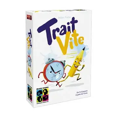 TRAIT VITE - JEUX DE PARTY & D'AMBIANCE - BRAIN GAMES