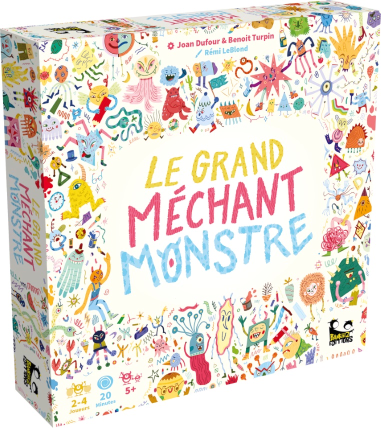 GRAND MECHANT MONSTRE - JEUX POUR ENFANTS - BANKIIIZ EDITIONS