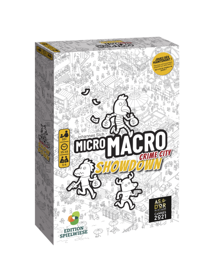 Micro Macro 4 / Showdown ( FR ) - JEUX DE SOCIÉTÉ ET FAMILLE - BLACKROCK GAMES