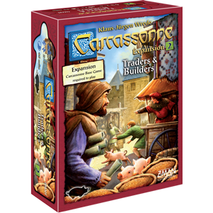 CARCASSONNE - EXT. MARCHANDS & BATISSEUR - JEUX DE STRATEGIE & DE TABLE - ZMAN GAMES