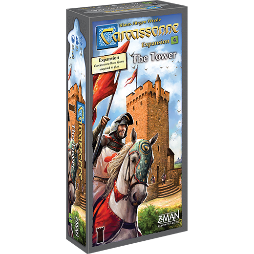 CARCASSONNE EXT. LA TOUR - ACCESSOIRES - ZMAN GAMES