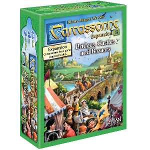 CARCASSONNE: EXT. PONTS, FORTERESSES & B - JEUX DE STRATEGIE & DE TABLE - ZMAN GAMES