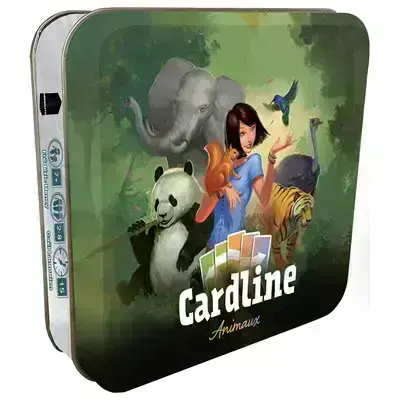 CARDLINE - ANIMAUX - JEUX DE STRATEGIE & DE TABLE - ASMODEE