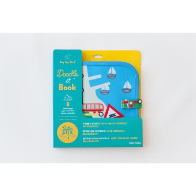 DOODLE IT BOOK TRAINS - JOUET DIVERS - JAQ JAQ BIRD