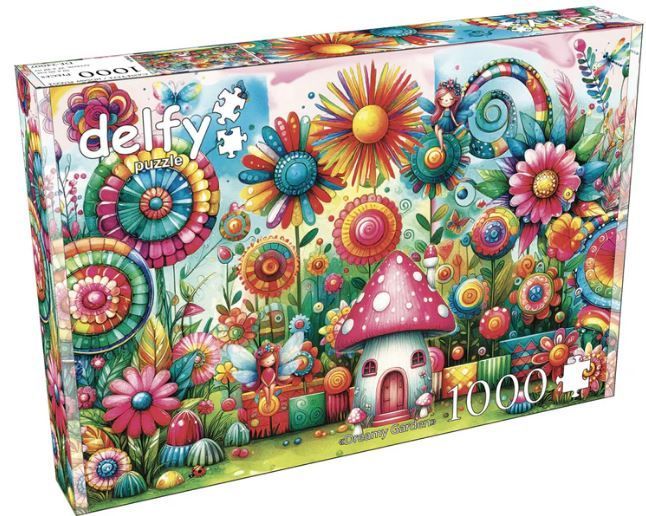 Delfy - Dreamy Garden, 1000 pieces - 1000 PIÈCES - DELFY