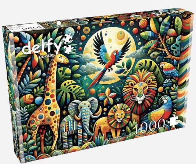 Delfy - In The Jungle, 1000 pieces - 1000 PIÈCES - DELFY