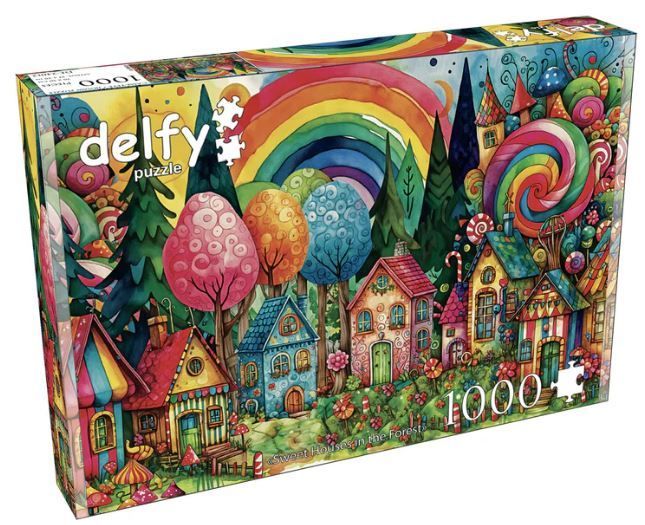 Delfy - Sweet Houses In The Forest - 1000 PIÈCES - DELFY