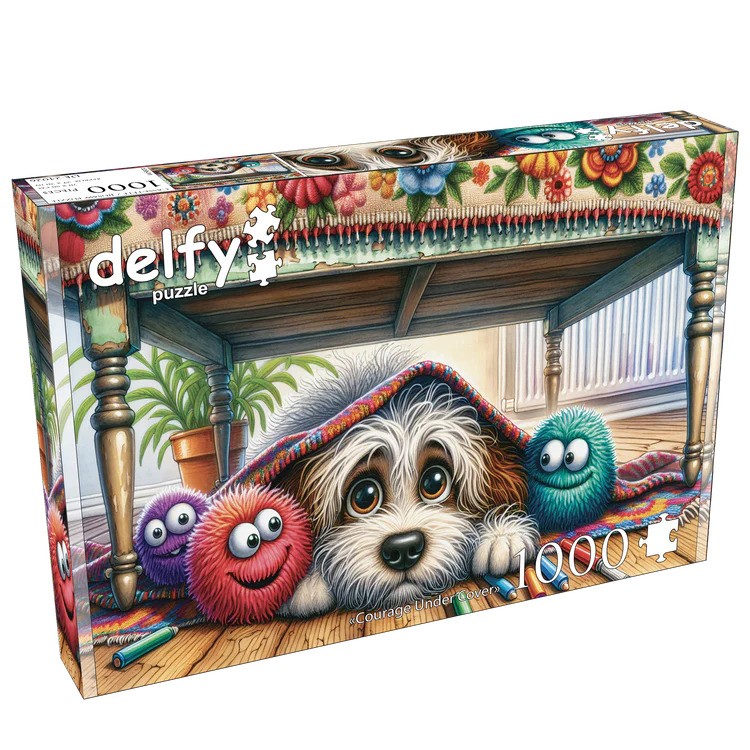 Delfy - Courage Under Cover, 1000 pces - 1000 PIÈCES - DELFY