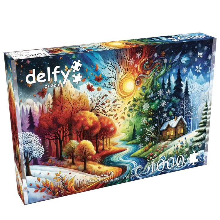 Delfy - Harmony in Seasons, 1000 pces - 1000 PIÈCES - DELFY