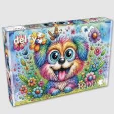 Delfy - Paw-Sitive-Vibes, 1000 pces - 1000 PIÈCES - DELFY