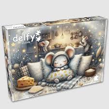 Delfy - Snuggled in Comfort, 1000 pces - 1000 PIÈCES - DELFY