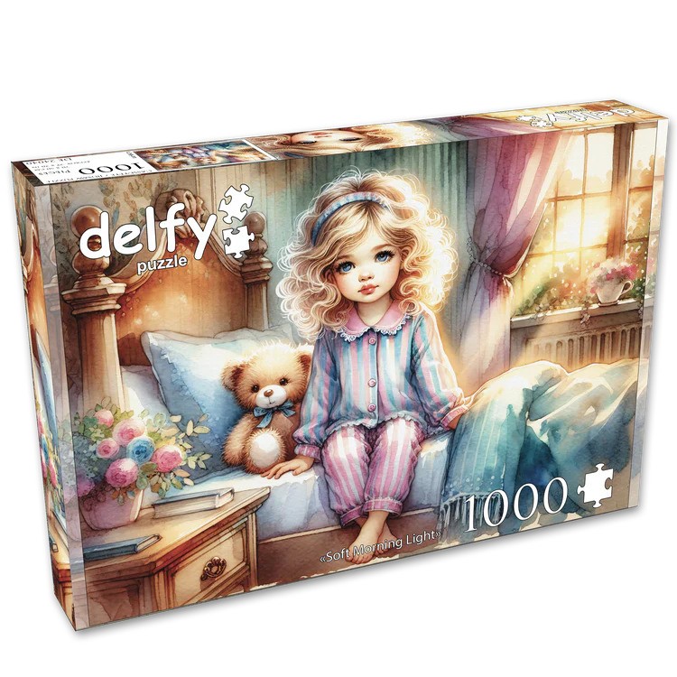 Delfy - Soft Morning Light, 1000 pces - 1000 PIÈCES - DELFY