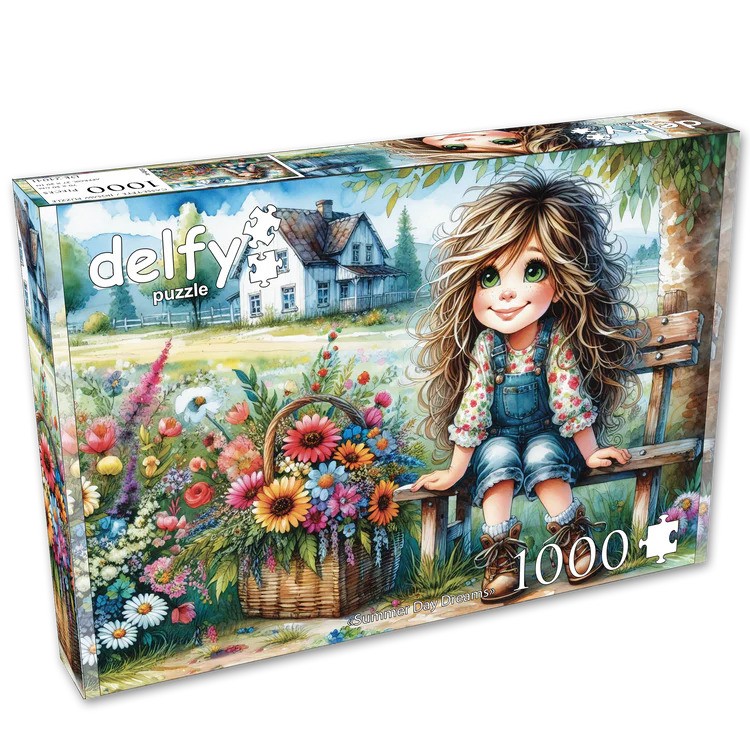 Delfy - Summer Day Dreams, 1000 pces - 1000 PIÈCES - DELFY