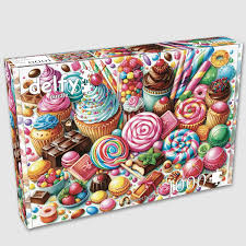 Delfy - Sweet Treats, 1000 pces - 1000 PIÈCES - DELFY