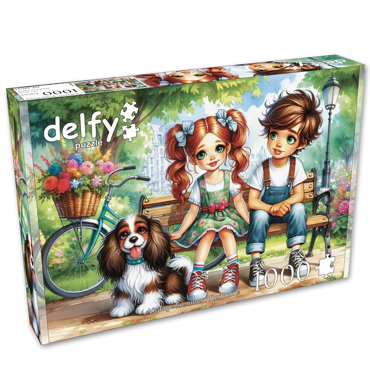 Delfy - Vintage Summer Afternoon, 1000 - 1000 PIÈCES - DELFY