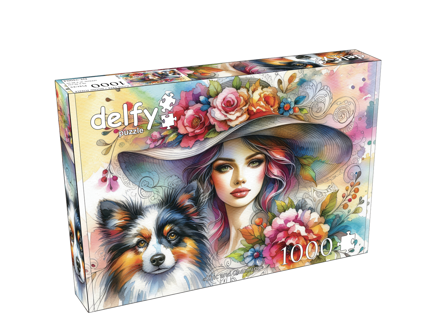 Delfy - Chic And Charming, 1000 Pces - 1000 PIÈCES - DELFY