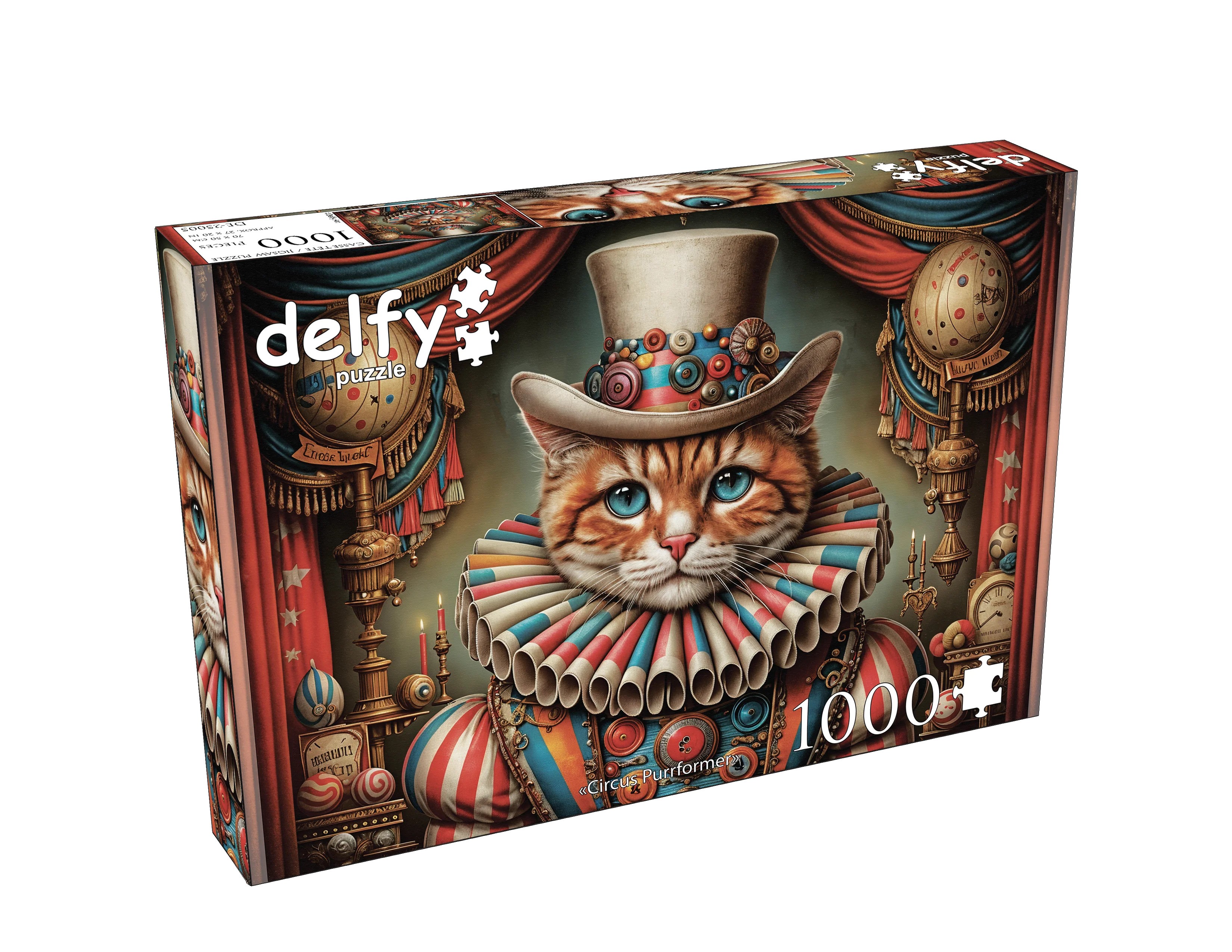 Delfy - Circus Purrformer, 1000 pieces - 1000 PIÈCES - DELFY