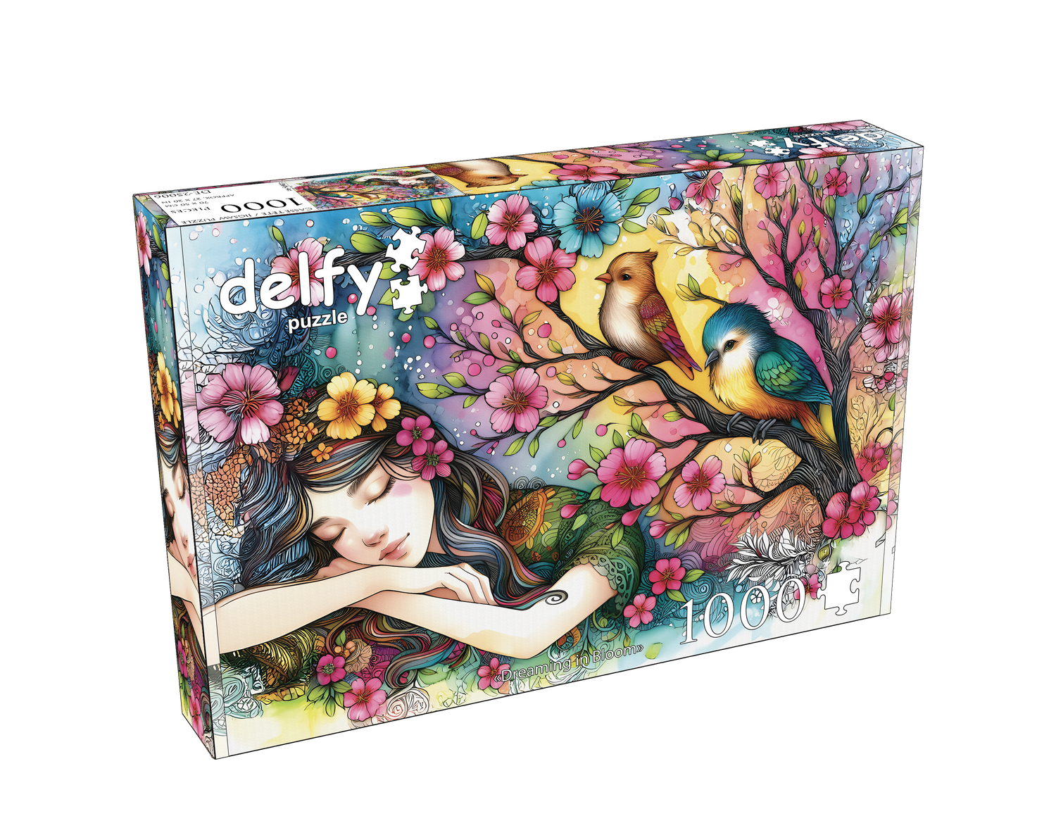 Delfy - Dreaming In Bloom, 1000 Pces - 1000 PIÈCES - DELFY