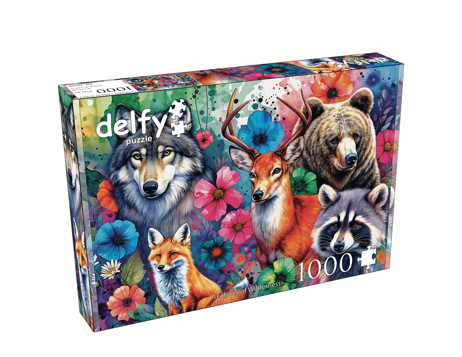 Delfy - Echoes Of Wilderness,1000 Pces - 1000 PIÈCES - DELFY