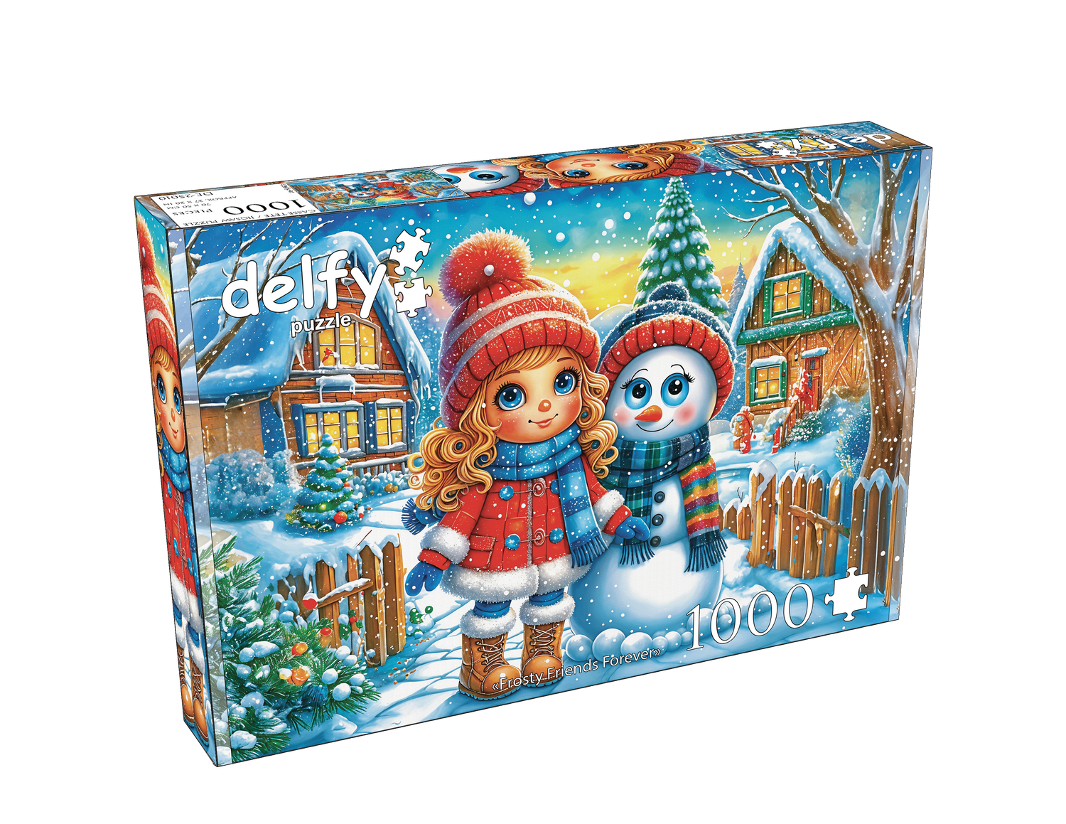 Delfy - Frosty Friends Forever,1000 Pces - 1000 PIÈCES - DELFY