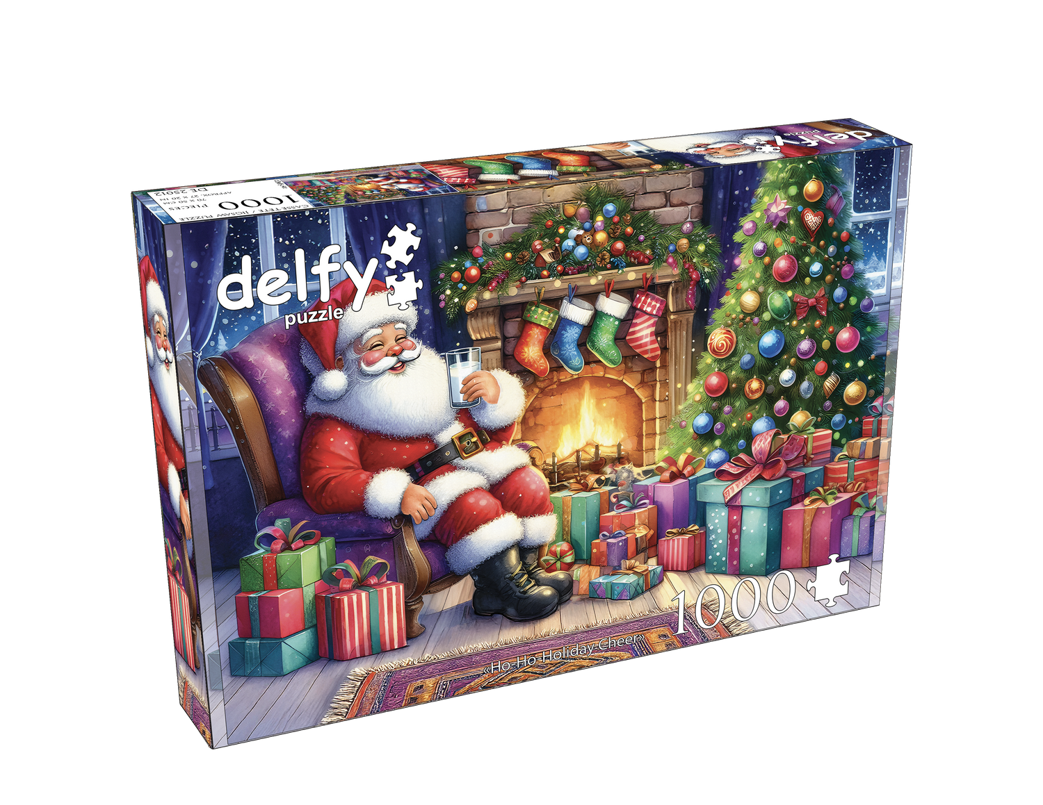 Delfy - Ho-Ho-Holiday Cheer,1000 Pces - 1000 PIÈCES - DELFY
