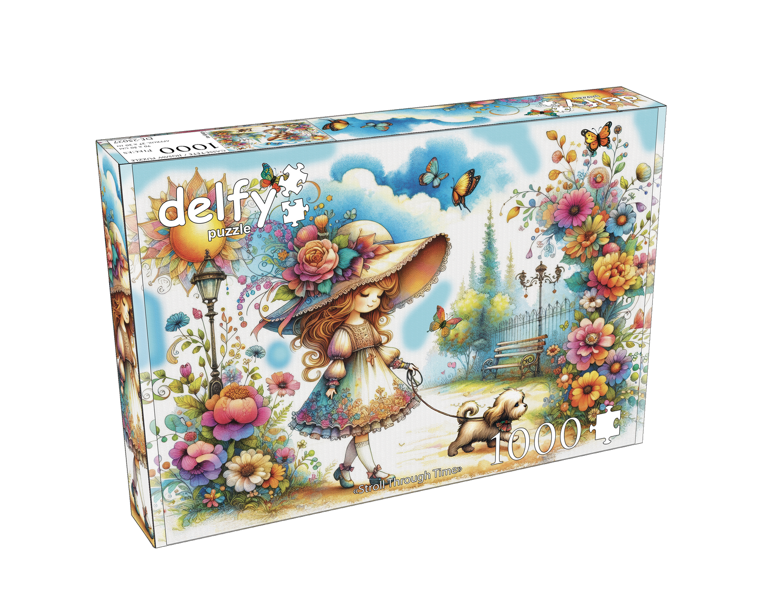 Delfy - Stroll Through Time,1000 Pces - 1000 PIÈCES - MICROSOFT