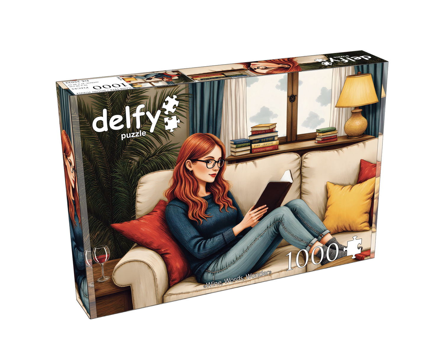 Delfy - Wine, Words, Wonder,1000 Pces - 1000 PIÈCES - MICROSOFT