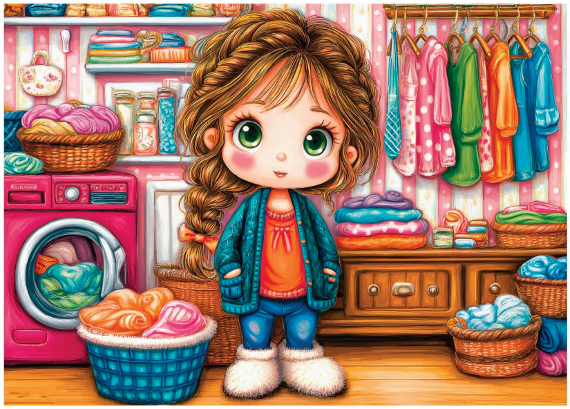 Delfy - Spin time Fun, 1000 pcs - 1000 PIÈCES - DELFY