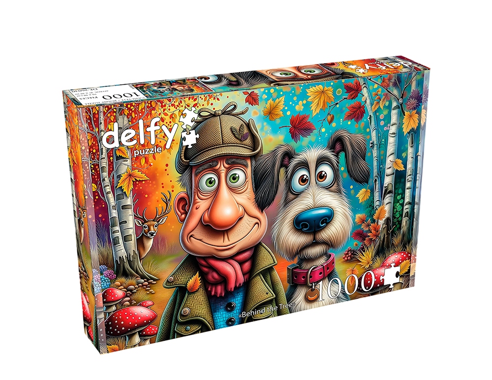 Delfy - Behind the tree, 1000 pieces - 1000 PIÈCES - DELFY