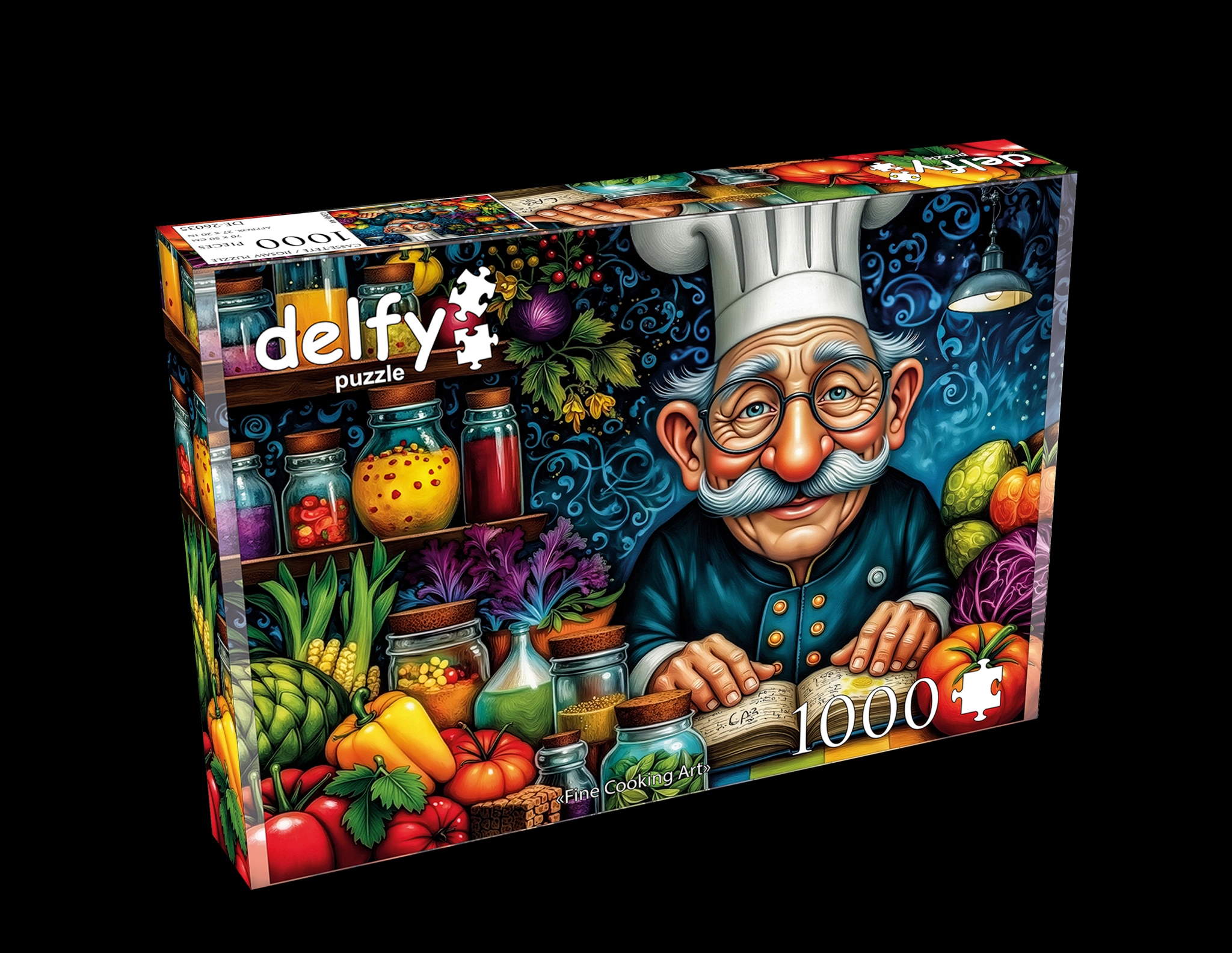 Delfy - Fine cooking art, 1000 pieces - 1000 PIÈCES - DELFY
