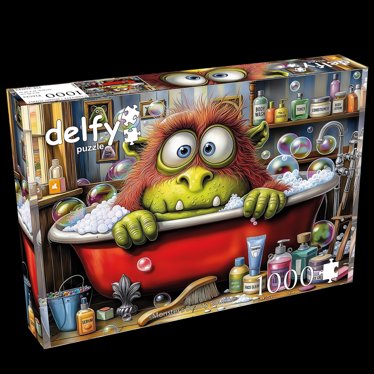 Delfy - Monster's beauty routine, 1000 - 1000 PIÈCES - DELFY