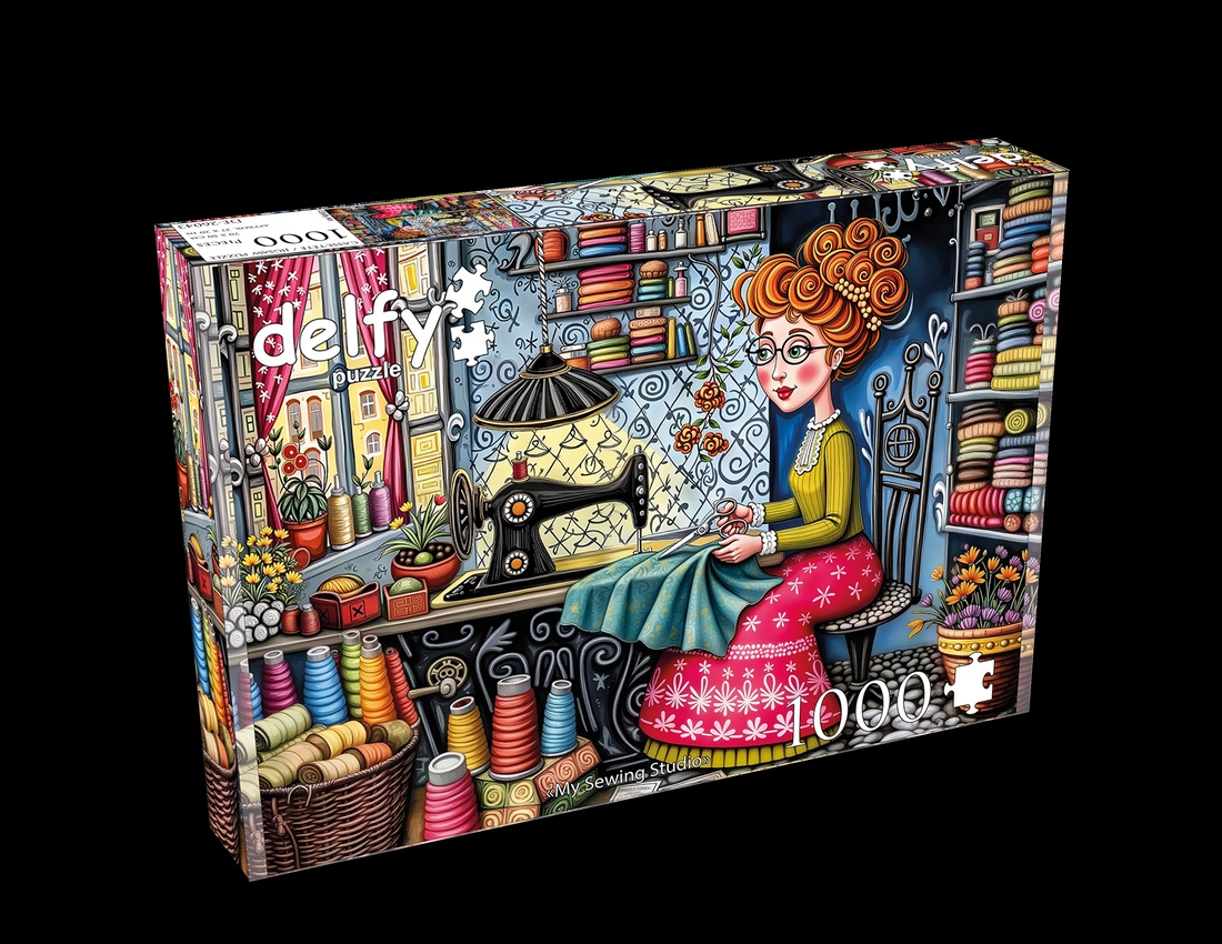 Delfy - My sewing studio, 1000 pieces - 1000 PIÈCES - DELFY