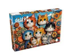 Delfy - Paper art collage, 1000 pieces - 1000 PIÈCES - DELFY