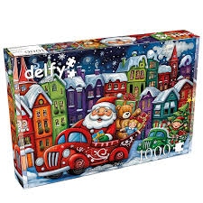 Delfy - Santa's holiday drive, 1000 pces - 1000 PIÈCES - DELFY