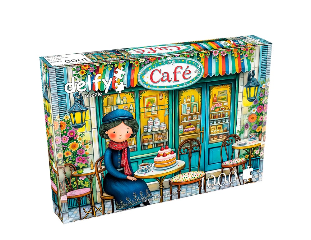 Delfy - Small paris café, 1000 pieces - 1000 PIÈCES - DELFY