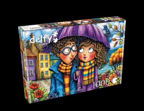 Delfy - Under one umbrella, 1000 pieces - 1000 PIÈCES - DELFY