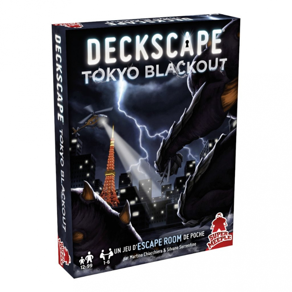 Deckscape 11: Tokyo blackout (Fr) - JEUX DE LOGIQUE & PATIENCE - Super Meeple